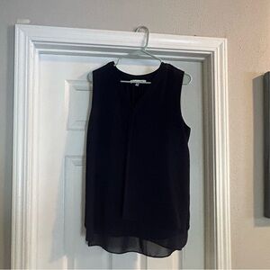 Navy blue blouse